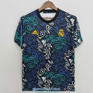 Camiseta Real Madrid Training Suit Blue II 2022/2023