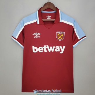 Camiseta West Ham United Primera Equipacion 2021/2022