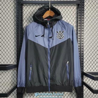Corinthians Chaqueta Rompevientos Black I 2023/2024