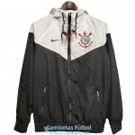 Corinthians Chaqueta Rompevientos Black White 2020-2021