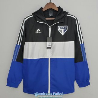 Sao Paulo FC Chaqueta Rompevientos Black White II 2022/2023
