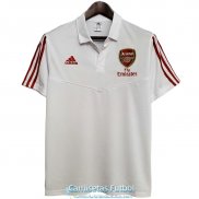 Camiseta Arsenal Polo White 2020-2021