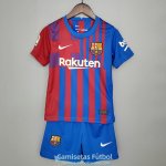 Camiseta Barcelona Ninos Primera Equipacion 2021/2022