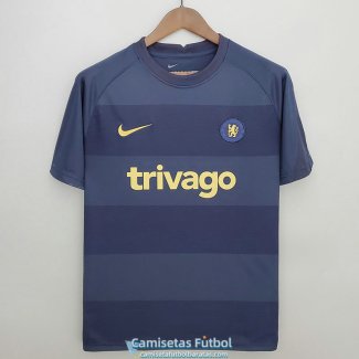 Camiseta Chelsea Pre Match Training Bule I 2022/2023