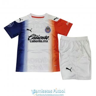Camiseta Chivas Guadalajara Ninos Segunda Equipacion 2020-2021