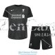 Camiseta Liverpool Ninos Portero Black 2020-2021