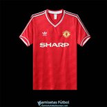 Camiseta Manchester United Retro Primera Equipacion 1986/1988