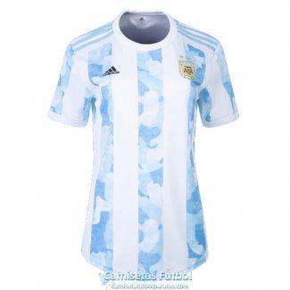 Camiseta Mujer Argentina Primera Equipacion 2021/2022