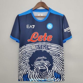 Camiseta Napoli Commemorative Edition Blue 2021/2022
