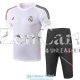 Real Madrid Sudadera De Entrenamiento White + Pantalon Black 2020-2021