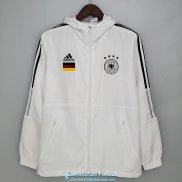 Alemania Chaqueta Rompevientos White III 2021/2022
