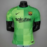 Camiseta Authentic Barcelona Portero Green 2021/2022