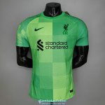 Camiseta Authentic Liverpool Portero Green 2021/2022