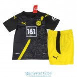 Camiseta Borussia Dortmund Ninos Segunda Equipacion 2020-2021