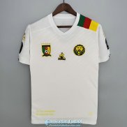 Camiseta Cameroon White 2021/2022
