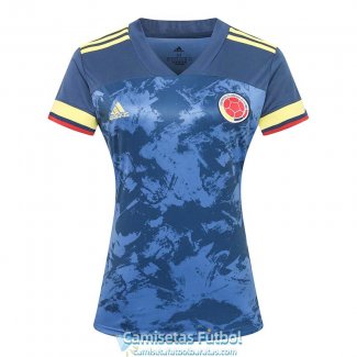 Camiseta Colombia Camiseta Mujer Segunda Equipacion 2020-2021