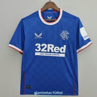 Camiseta Glasgow Rangers Primera Equipacion 2022/2023