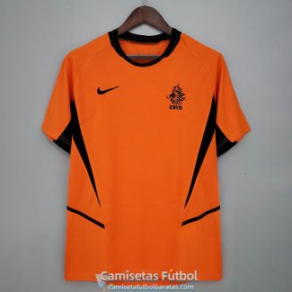 Camiseta Holanda Retro Primera Equipacion 2002/2003