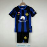 Camiseta Inter Milan Ninos Primera Equipacion 2023/2024