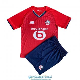 Camiseta Lille OSC Ninos Primera Equipacion 2021/2022