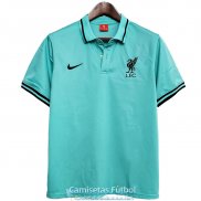 Camiseta Liverpool Polo Green 2020-2021