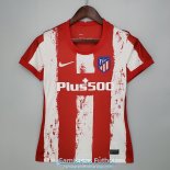 Camiseta Mujer Atletico De Madrid Primera Equipacion 2021/2022