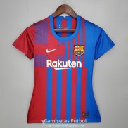 Camiseta Mujer Barcelona Primera Equipacion 2021/2022