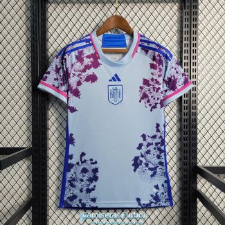 Camiseta Mujer Espana Segunda Equipacion 2023/2024