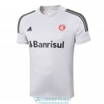 Camiseta Sport Club Internacional Training Light Grey 2020-2021