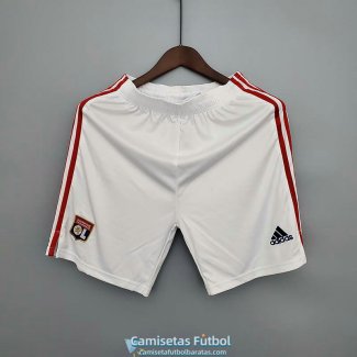 Pantalon Corto Olympique Lyonnais Primera Equipacion 2021/2022