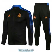 Real Madrid Chaqueta Black II + Pantalon Black II 2021/2022