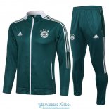 Bayern Munich Chaqueta Green III + Pantalon Green 2021/2022