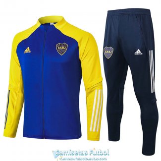 Boca Juniors Chaqueta Blue + Pantalon 2020-2021