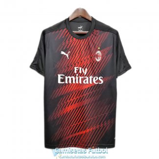 Camiseta AC Milan Training Black Red 2020-2021