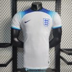 Camiseta Authentic Inglaterra Primera Equipacion 2022/2023