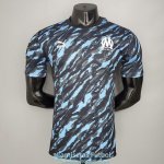 Camiseta Authentic Olympique Marseille Tracksuit Black 2021/2022