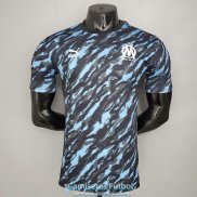 Camiseta Authentic Olympique Marseille Tracksuit Black 2021/2022