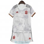 Camiseta Espana Ninos Segunda Equipacion Euro 2020