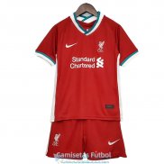 Camiseta Liverpool Ninos Primera Equipacion 2020-2021