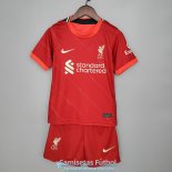 Camiseta Liverpool Ninos Primera Equipacion 2021/2022