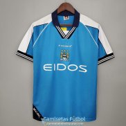 Camiseta Manchester City Retro Primera Equipacion 1999/2001