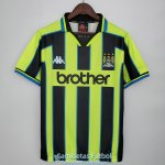 Camiseta Manchester City Retro Segunda Equipacion 1998/1999