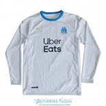 Camiseta Manga Larga Olympique Marseille Primera Equipacion 2020-2021