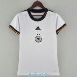 Camiseta Mujer Alemania White I 2022/2023