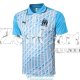 Camiseta Olympique Marseille Polo Blue White 2020-2021