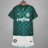 Camiseta Palmeiras Ninos Primera Equipacion 2021/2022
