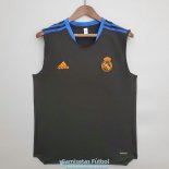 Camiseta Real Madrid Vest Training Black III 2021/2022