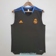 Camiseta Real Madrid Vest Training Black III 2021/2022