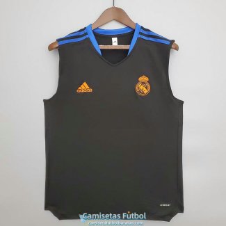 Camiseta Real Madrid Vest Training Black III 2021/2022