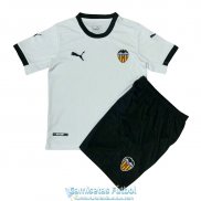 Camiseta Valencia Ninos Primera Equipacion 2020-2021